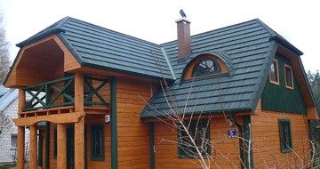 GERARD Corona Kömür Wooden house references from Poland